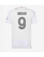 AC Milan Olivier Giroud #9 Venkovní Dres pro Dámské 2023-24 Krátký Rukáv